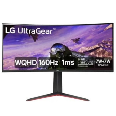 Monitor Gamer Curvo LG UltraGear 34", 2K WQHD, UltraWide, 160Hz, 1ms