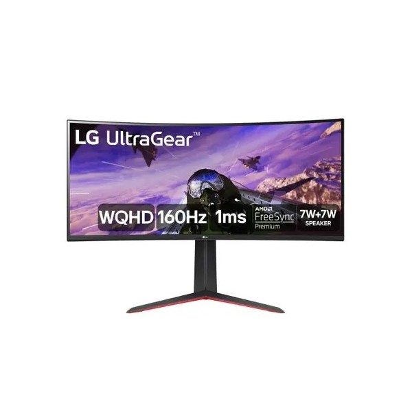 Monitor Gamer Curvo LG UltraGear 34", 2K WQHD, UltraWide, 160Hz, 1ms