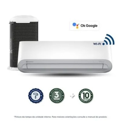 Ar Condicionado Split Hi Wall Electrolux Color Wi-Fi Inverter 24.000 Btus Frio 220v R-32