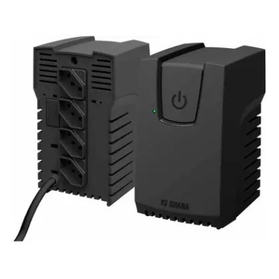 Estabilizador TS Shara Powerest 300VA, 115V, 4 Tomadas, Preto - 9100