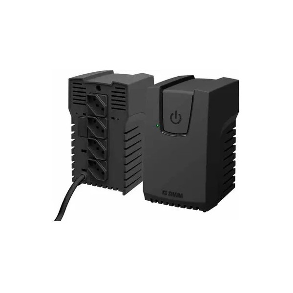 Estabilizador TS Shara Powerest 300VA, 115V, 4 Tomadas, Preto - 9100