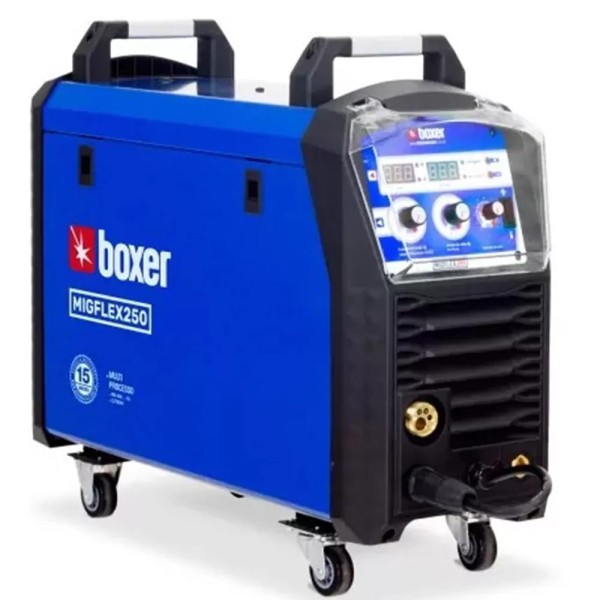 Máquina de Solda Inversora Multiprocesso 220A Migflex 250 220V Boxer