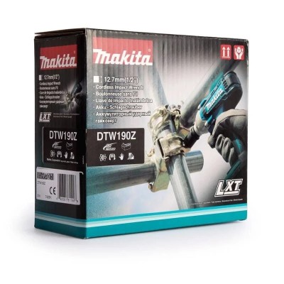 Chave de Impacto a Bateria 1/2" DTW190Z 18V Makita