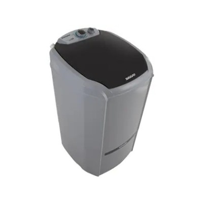 Lavadora de Roupas Suggar 20kg 6 Programas de Lavagem Prata Lavamax Eco LE2001PR