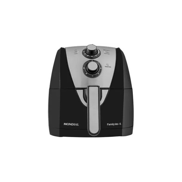 Air Fryer Mondial Family AFN-40-BI Preto e Inox 4L com Timer