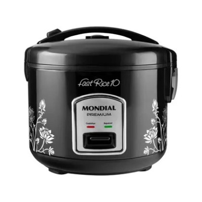 Panela de Arroz Elétrica 10 Xícaras Mondial Fast Rice 10 PE-44-10X